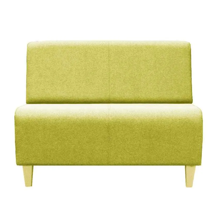 Диван NordRest Rudy двухместный (желтый)