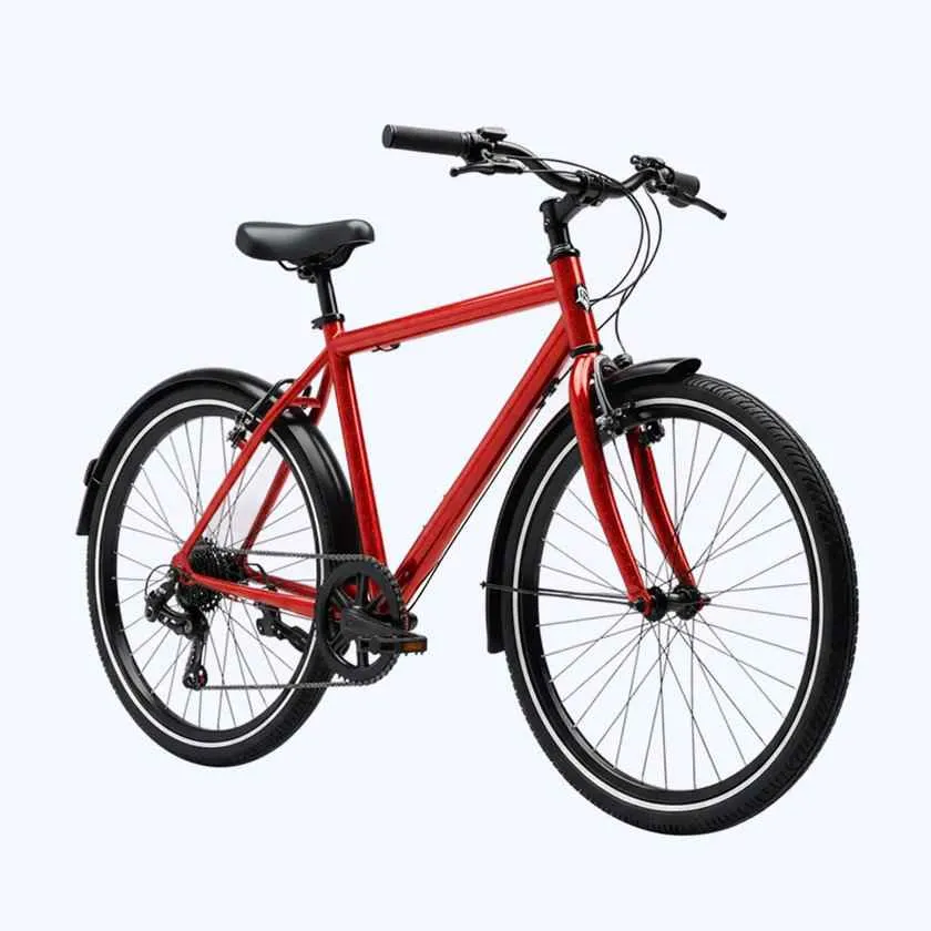 Велосипед Velora Standard (красный)