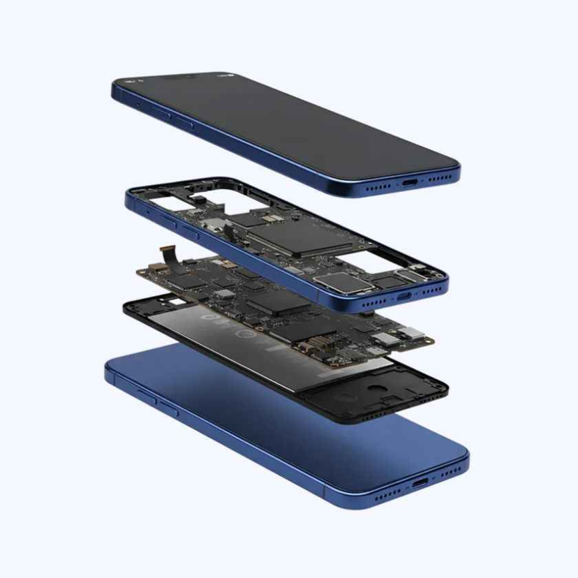 Смартфон Zyra Mobile Pro+ 2025 (синий, ОЗУ 12 ГБ, память 512 ГБ)